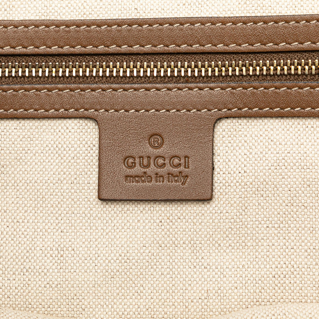 Gucci Flora Canvas Craft Tote (SHG-7nJYvD)