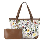Gucci Flora Canvas Craft Tote (SHG-7nJYvD)