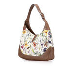 Gucci Flora Canvas Jackie O Bouvier Crossbody