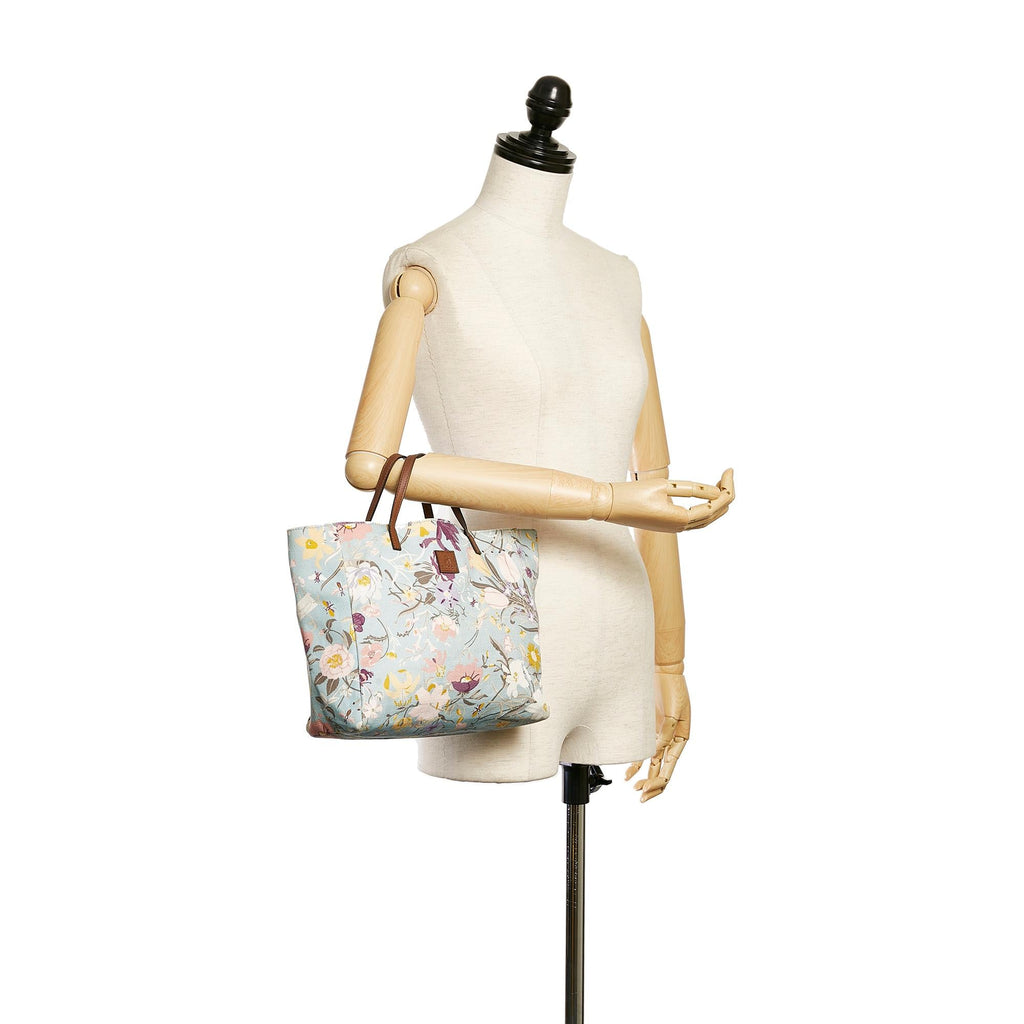 Gucci Flora Canvas Tote Bag (SHG-32996)