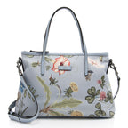 Gucci Flora Canvas Zip Medium Tote (SHF-0uKTTK)