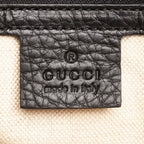 Gucci Flora Knight Bamboo Shopper Canvas Satchel (SHG-26471)