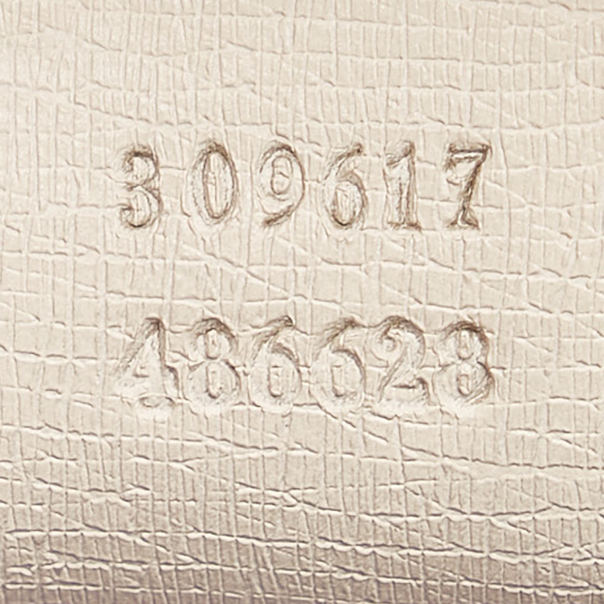 Gucci Flora Nice Coated Canvas Satchel (SHG-27253)