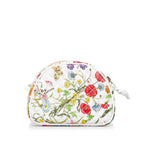 Gucci Flora Trapuntata Mini Canvas Crossbody Bag (SHG-jDooXz)