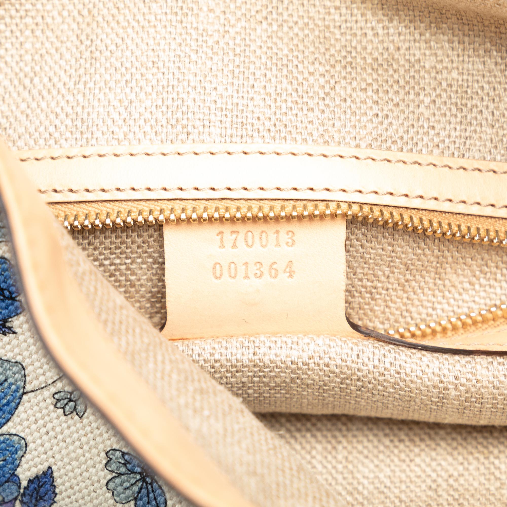 Gucci Flora Wave Hobo (SHG-7141GP)
