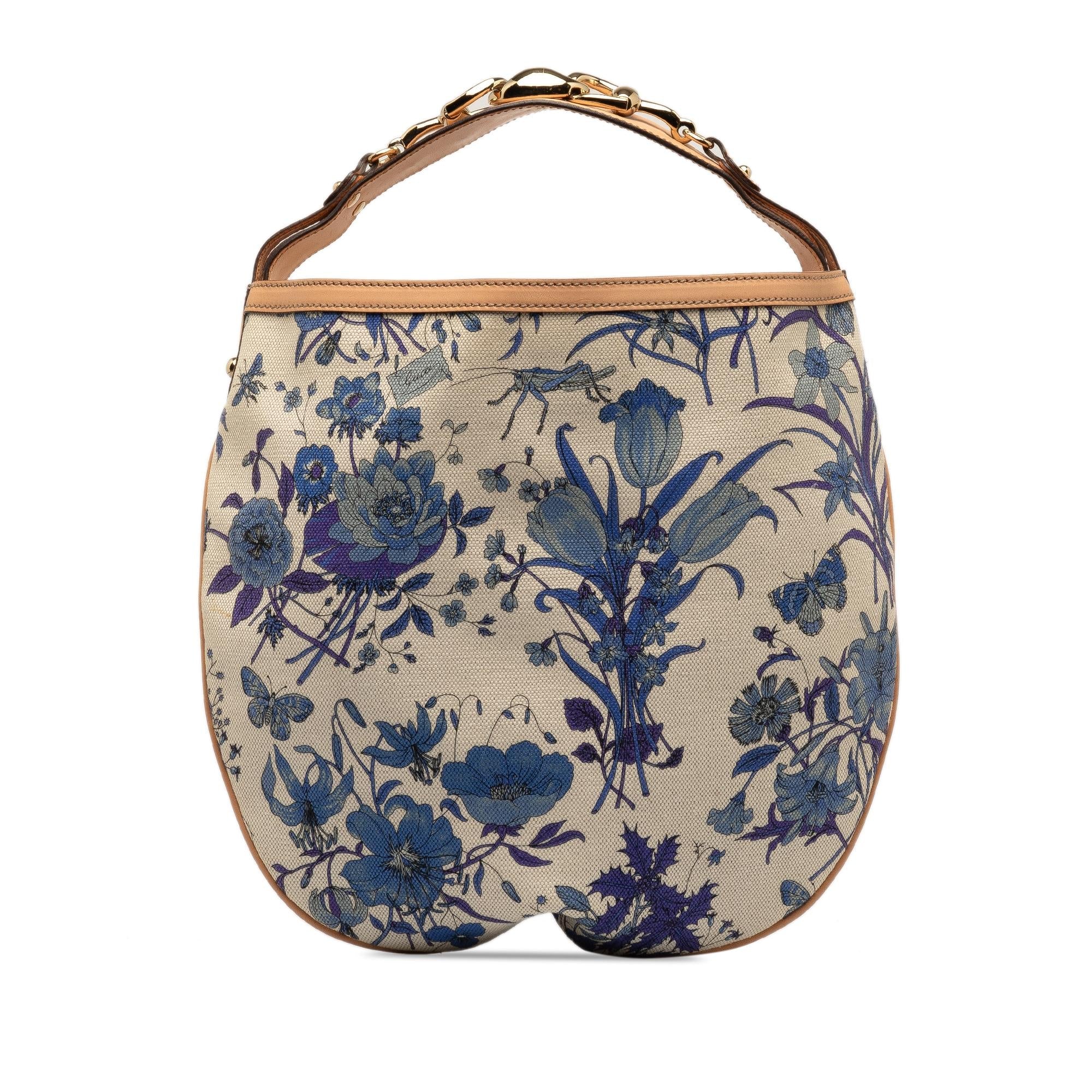 Gucci Flora Wave Hobo (SHG-7141GP)