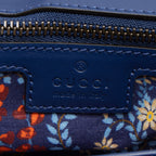 Gucci Floral Matelasse Cotton GG Marmont Small Flap Bag