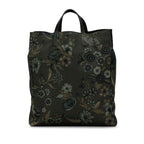 Gucci G-Active Flora Knight Vertical Canvas Tote (SHG-Zpmz9o)