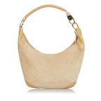 Gucci G Monogram Canvas Shoulder Bag (SHG-24198)