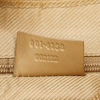 Gucci G Monogram Canvas Shoulder Bag (SHG-24198)