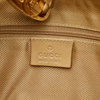 Gucci G Monogram Canvas Shoulder Bag (SHG-24198)
