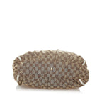 Gucci GG Abbey D-Ring Canvas Shoulder Bag (SHG-32453)