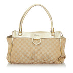 Gucci GG Abbey D-Ring Canvas Shoulder Bag (SHG-32900)