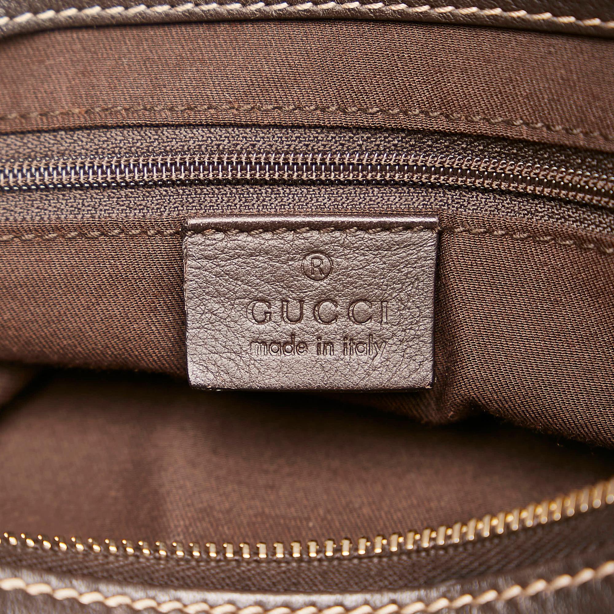 Gucci GG Abbey-D Ring Canvas Tote Bag (SHG-30364)