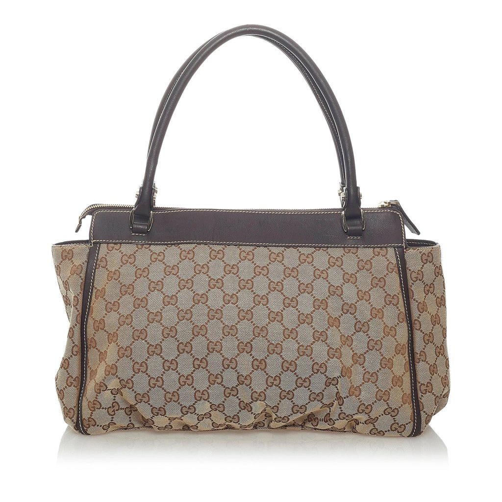 Gucci GG Abbey D-Ring Canvas Tote Bag (SHG-34492)