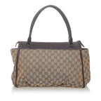 Gucci GG Abbey D-Ring Canvas Tote Bag (SHG-34492)