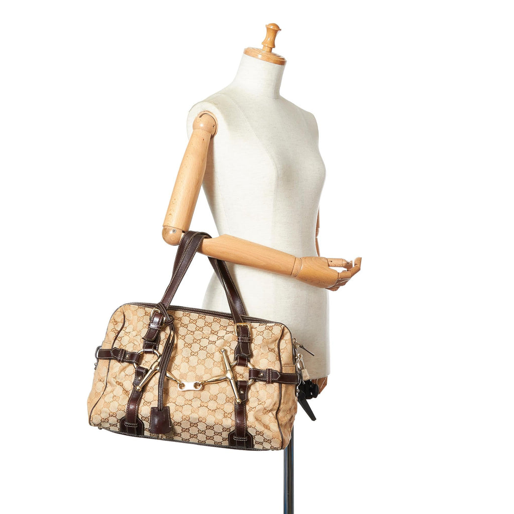 Gucci GG Canvas 85th Anniversary Shoulder Bag (SHG-25944)
