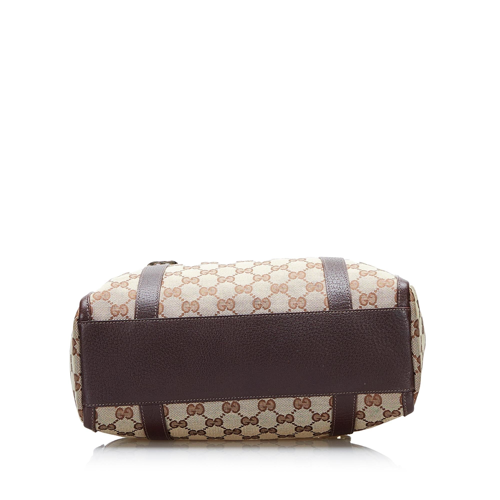 Gucci GG Canvas Abbey Boston Bag (SHG-cWRyGo)