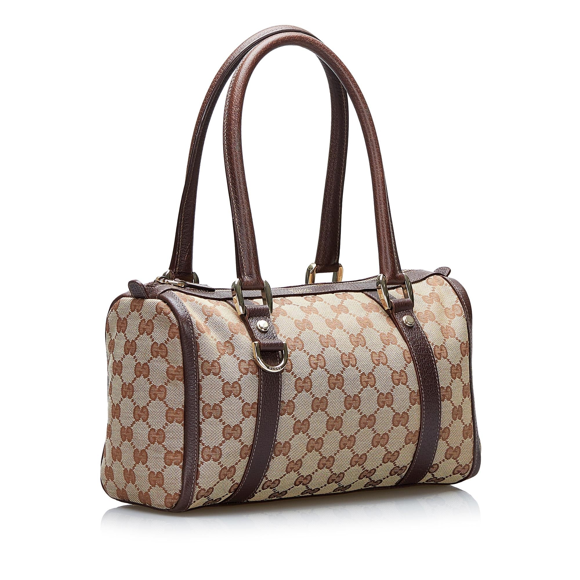 Gucci GG Canvas Abbey Boston Bag (SHG-cWRyGo)