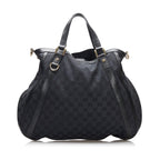 Gucci GG Canvas Abbey Convertible Satchel (SHG-tghdzq)