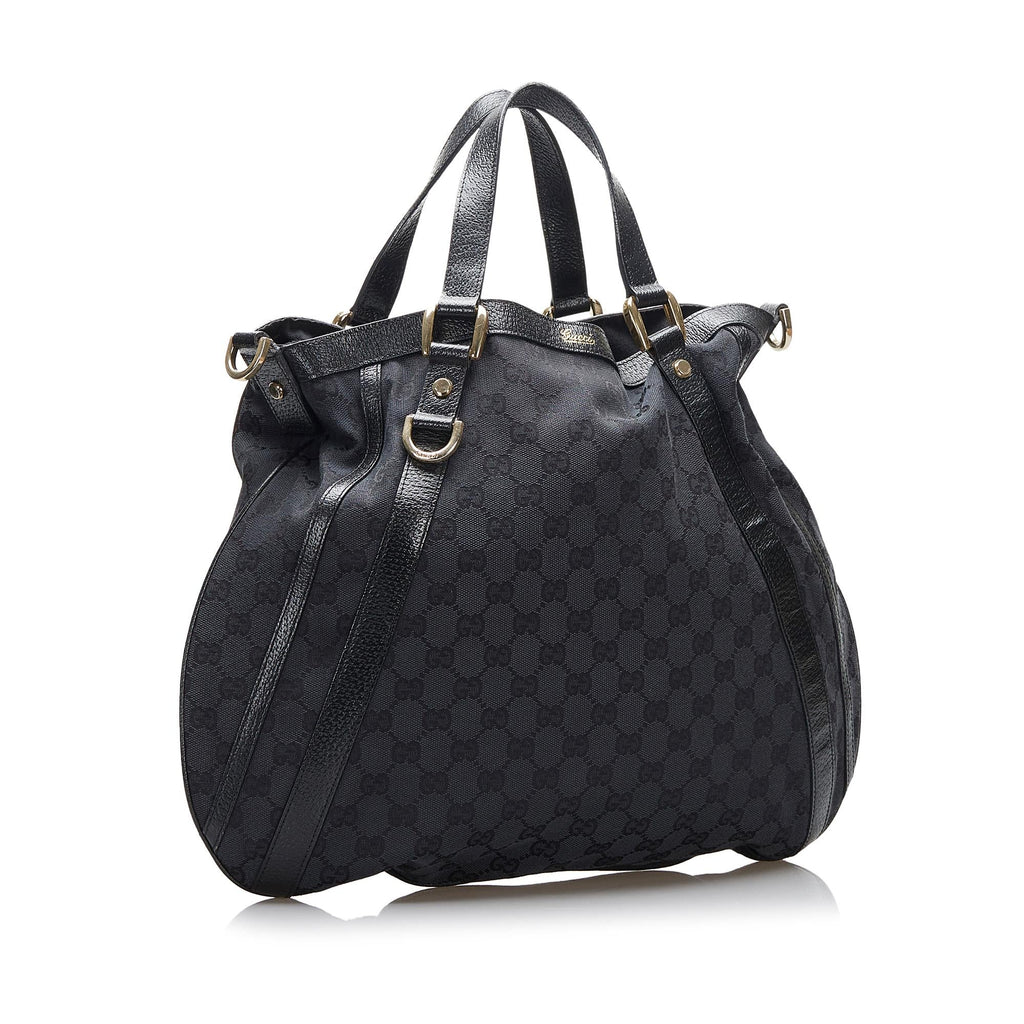 Gucci GG Canvas Abbey Convertible Satchel (SHG-tghdzq)