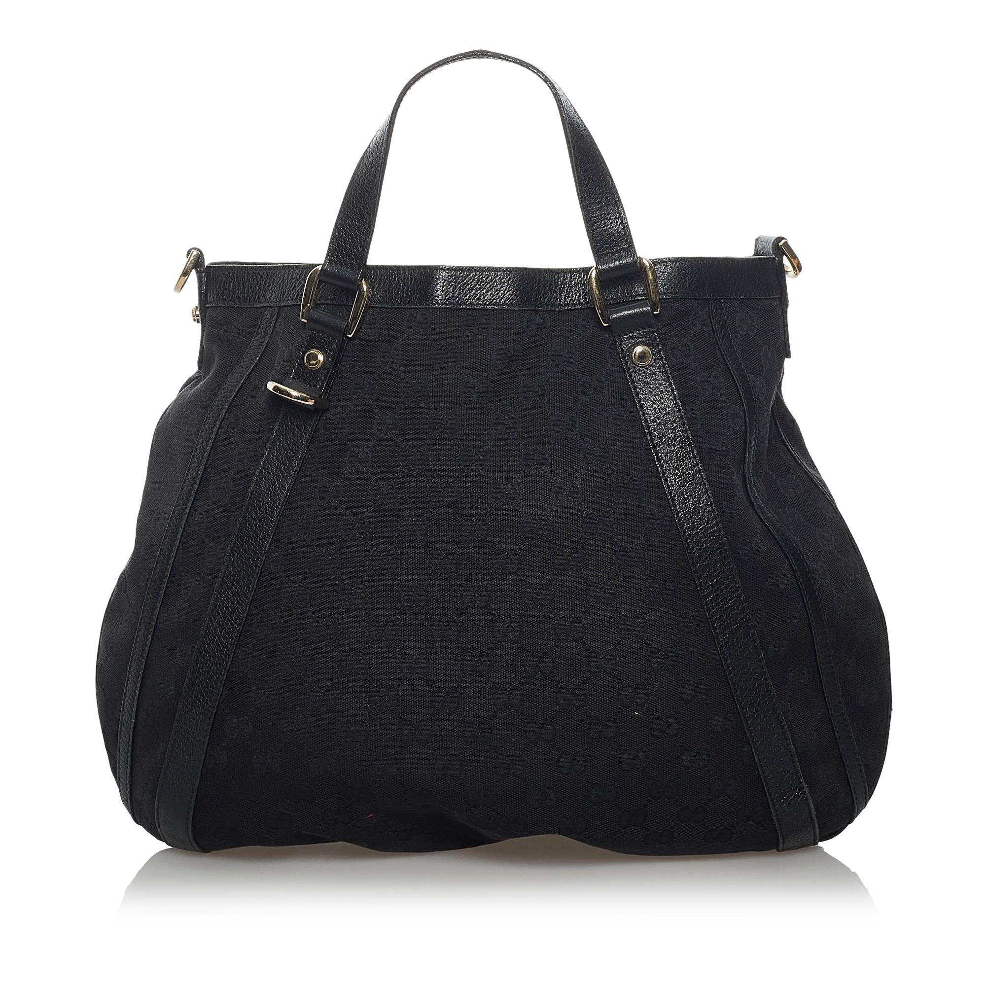 Gucci GG Canvas Abbey Convertible Tote Bag (SHG-33827)