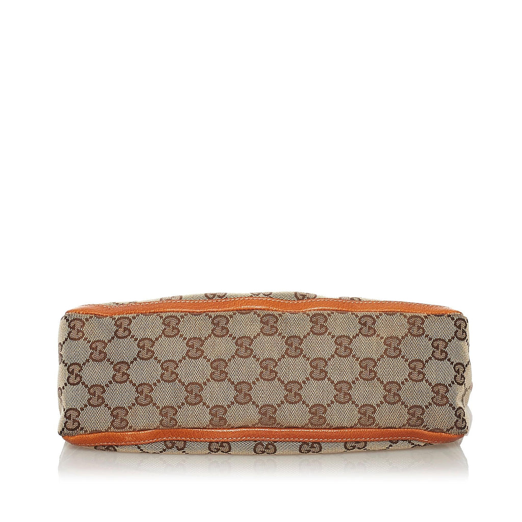 Gucci GG Canvas Abbey D-Ring Baguette (SHG-33748)