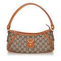 Gucci GG Canvas Abbey D-Ring Baguette (SHG-33748)