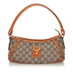 Gucci GG Canvas Abbey D-Ring Baguette (SHG-33748)
