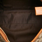 Gucci GG Canvas Abbey D-Ring Baguette (SHG-33748)