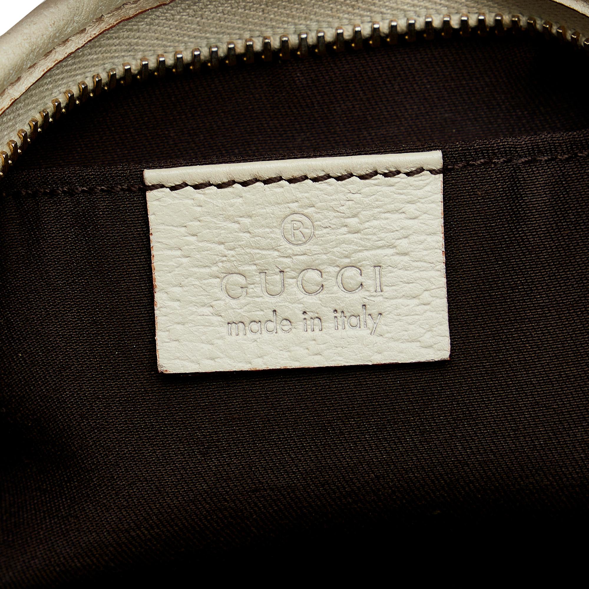 Gucci GG Canvas Abbey D-Ring Baguette (SHG-7E86TE)