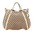 Gucci GG Canvas Abbey D Ring Convertible Satchel