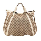 Gucci GG Canvas Abbey D Ring Convertible Satchel