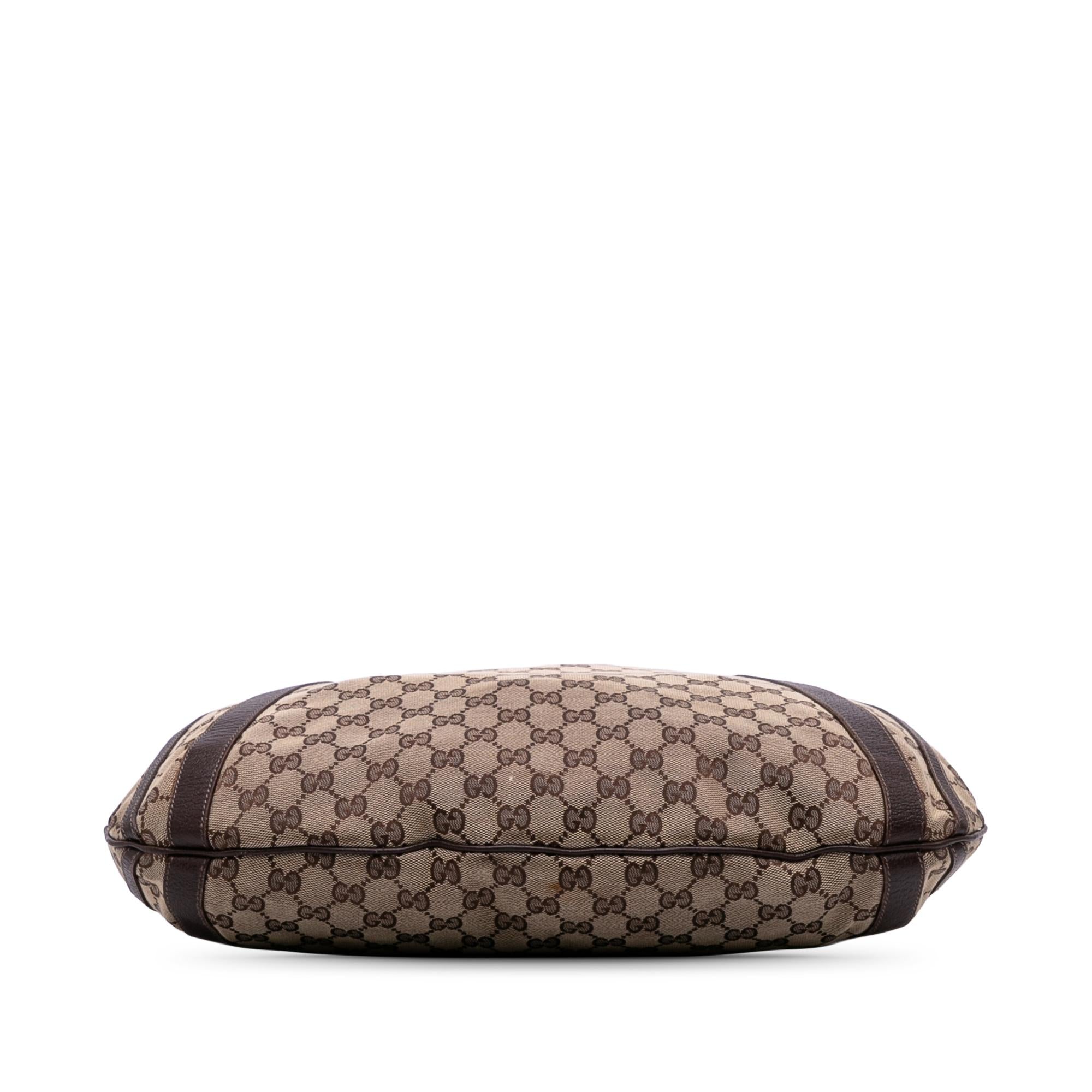 Gucci GG Canvas Abbey D Ring Convertible Satchel