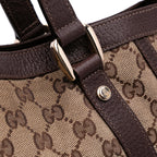 Gucci GG Canvas Abbey D Ring Convertible Satchel