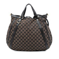 Gucci GG Canvas Abbey D Ring Convertible Satchel