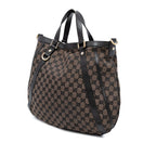 Gucci GG Canvas Abbey D Ring Convertible Satchel