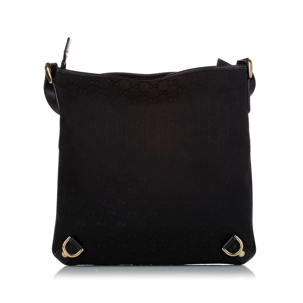 Gucci GG Canvas Abbey D-Ring Crossbody Bag (SHG-28063)