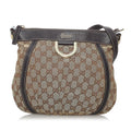 Gucci GG Canvas Abbey D-Ring Crossbody Bag (SHG-29469)