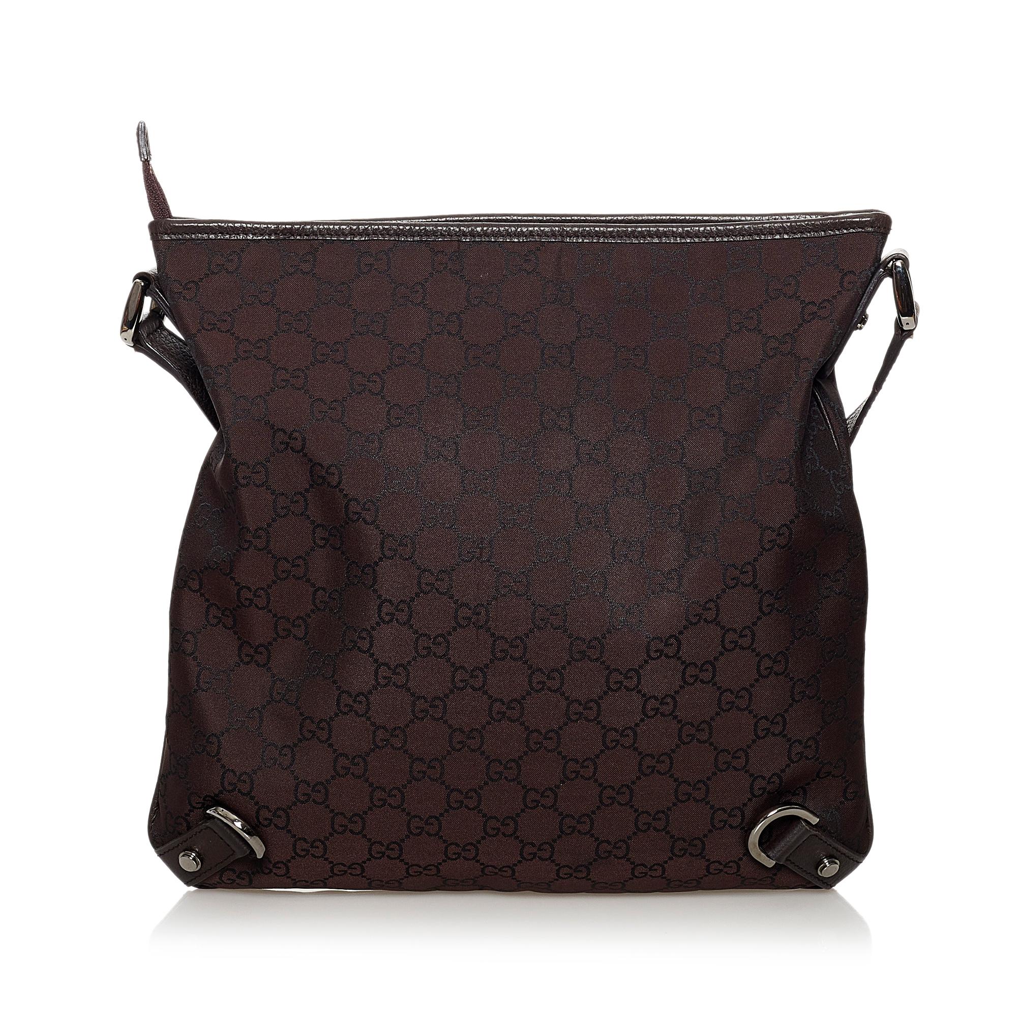 Gucci GG Canvas Abbey D-Ring Crossbody Bag (SHG-30862)