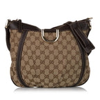 Gucci GG Canvas Abbey D-Ring Crossbody Bag (SHG-31276)
