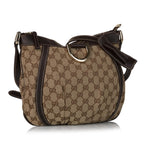 Gucci GG Canvas Abbey D-Ring Crossbody Bag (SHG-31276)
