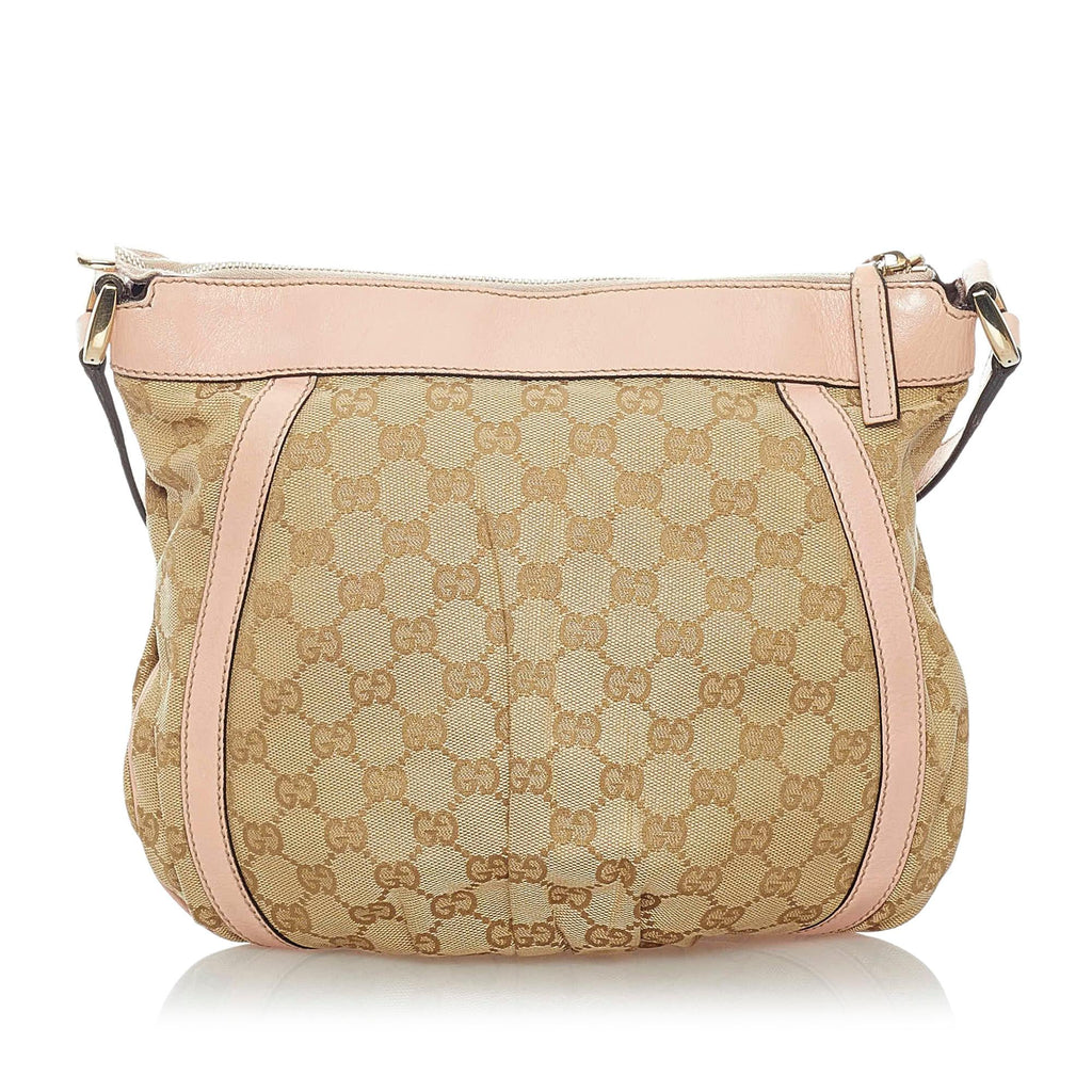 Gucci GG Canvas Abbey D-Ring Crossbody Bag (SHG-32404)