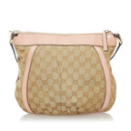 Gucci GG Canvas Abbey D-Ring Crossbody Bag (SHG-32404)