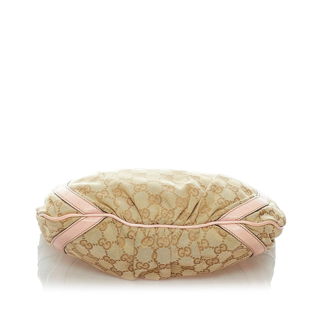 Gucci GG Canvas Abbey D-Ring Crossbody Bag (SHG-32404)