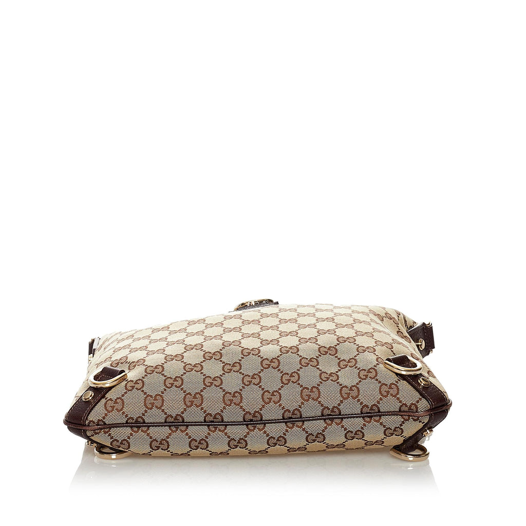 Gucci GG Canvas Abbey D-Ring Crossbody Bag (SHG-32579)