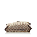 Gucci GG Canvas Abbey D-Ring Crossbody Bag (SHG-32579)