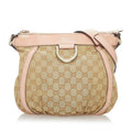 Gucci GG Canvas Abbey D-Ring Crossbody Bag (SHG-34709)
