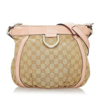 Gucci GG Canvas Abbey D-Ring Crossbody Bag (SHG-34709)