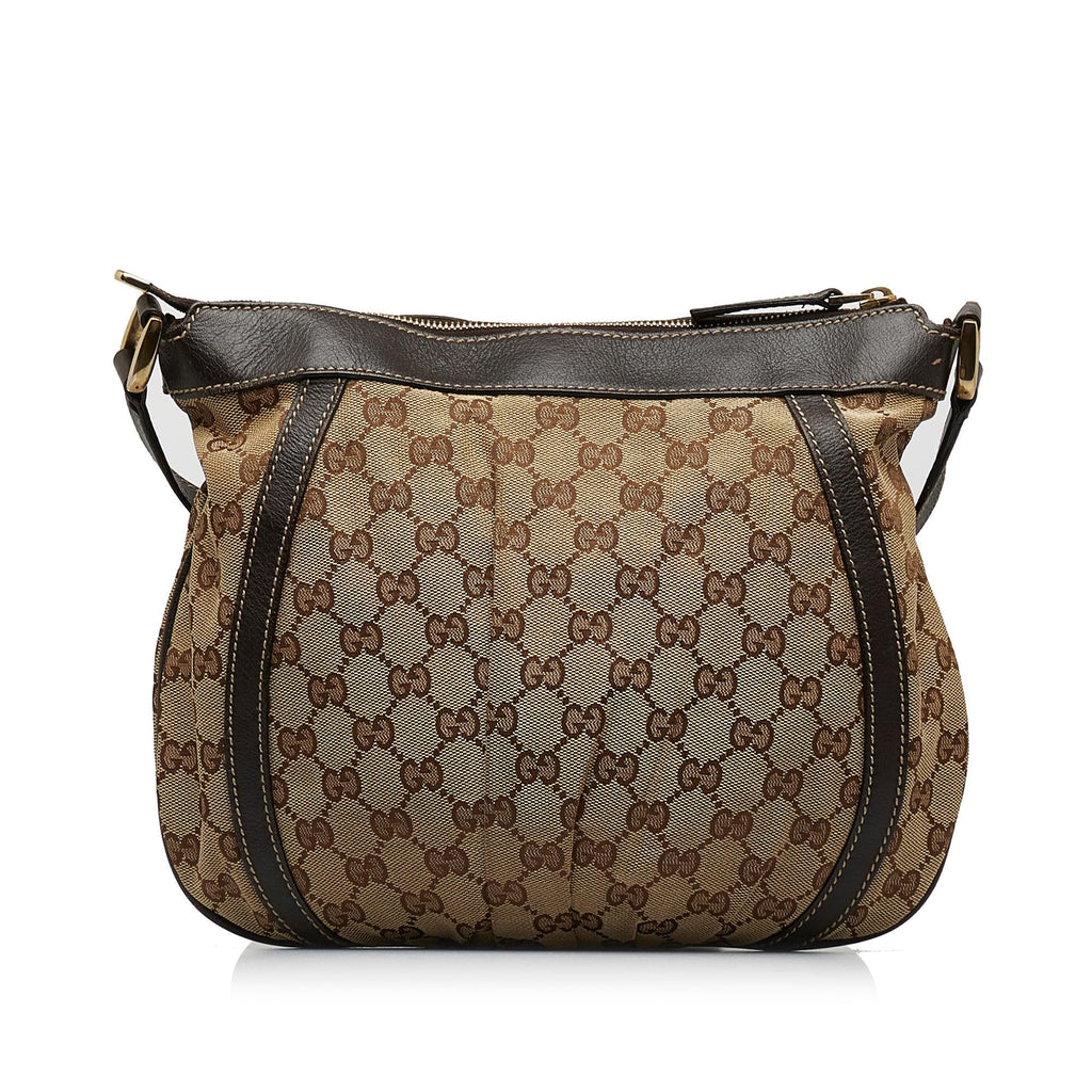 Gucci GG Canvas Abbey D-Ring Crossbody Bag (SHG-ThMn65)